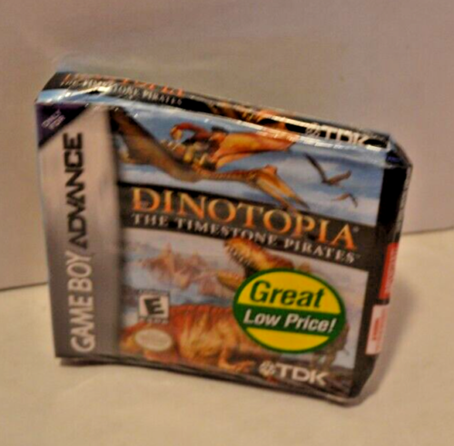 Dinotopia: The Timestone Pirates Nintendo Game Boy Advance, 2002 New Sealed Wear