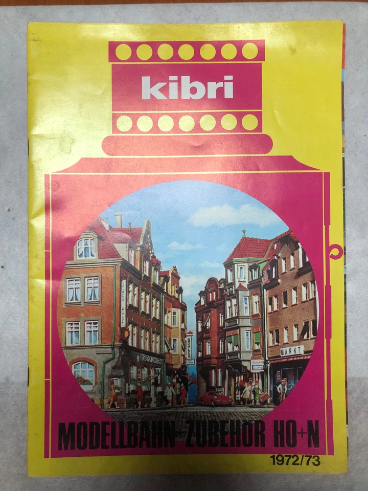 Kibri Katalog 1972/73 mit Preisliste  sehr gut - Bild 1 von 1