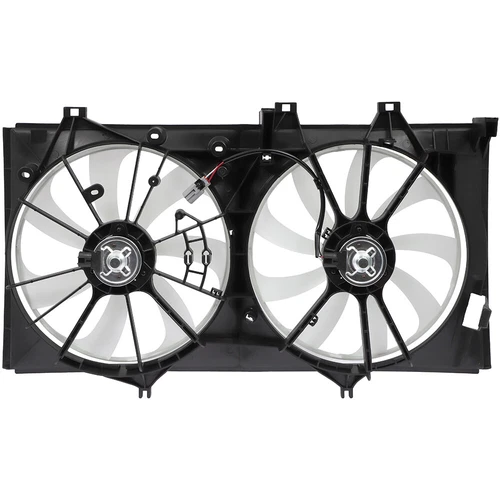 AC Dual Condenser Radiator Cooling Engine Fan For 2012-2017 Toyota Camry 2.5L L4 - Foto 4 di 8
