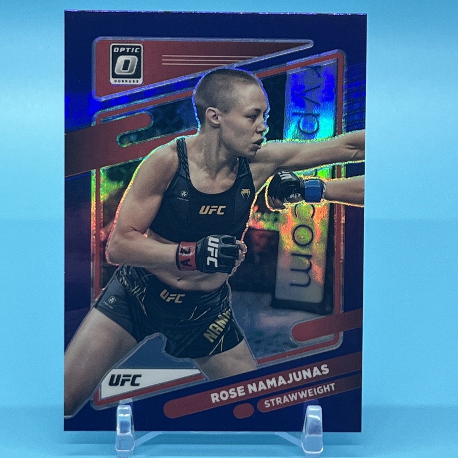 2022 Donruss Optic UFC Purple Prizm #90 Rose Namajunas 🔥