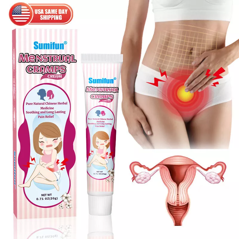 New Menstrual Period Women Care Pain Relief Back Belly Cream Protect The  Uterus