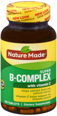 NATURE MADE SUPER B COMPLEX TABLET 140CT   