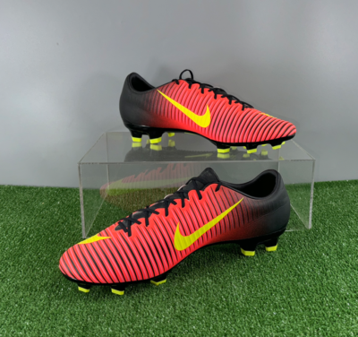 Nike Mercurial Veloce III FG 847756-870 US8.5 UK7.5 Red boots