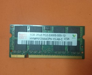 Arbeitsspeicher 1 GB 2RX8 PC2-5300S 555