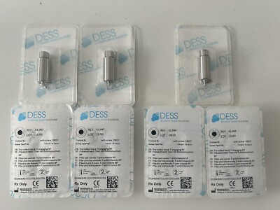 DESS Vorgefräster Ti und CoCr abutments kompatibel mit Straumann  Bone Level 