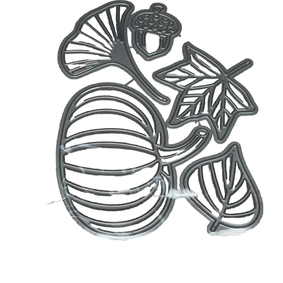 Hero Arts Fancy Dies Fall Leaves Тыква - Изображение 3 из 4