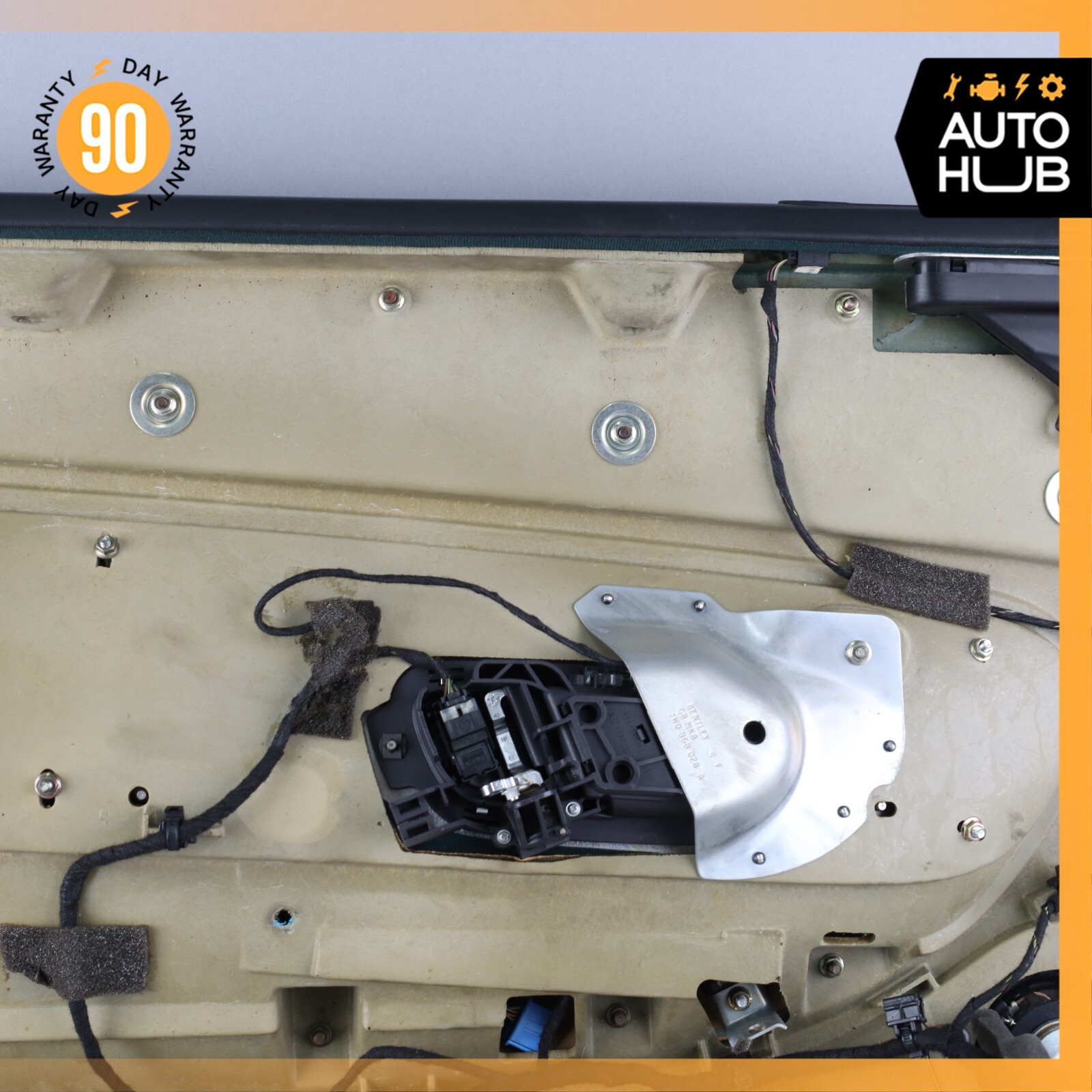 03-10 Bentley Continental GT Right Side Interior Door Panel Beige OEM 81k
