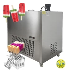 EKS Commercial Popsicle Maker Machine 750pcs/h with 2 Molds 3000W