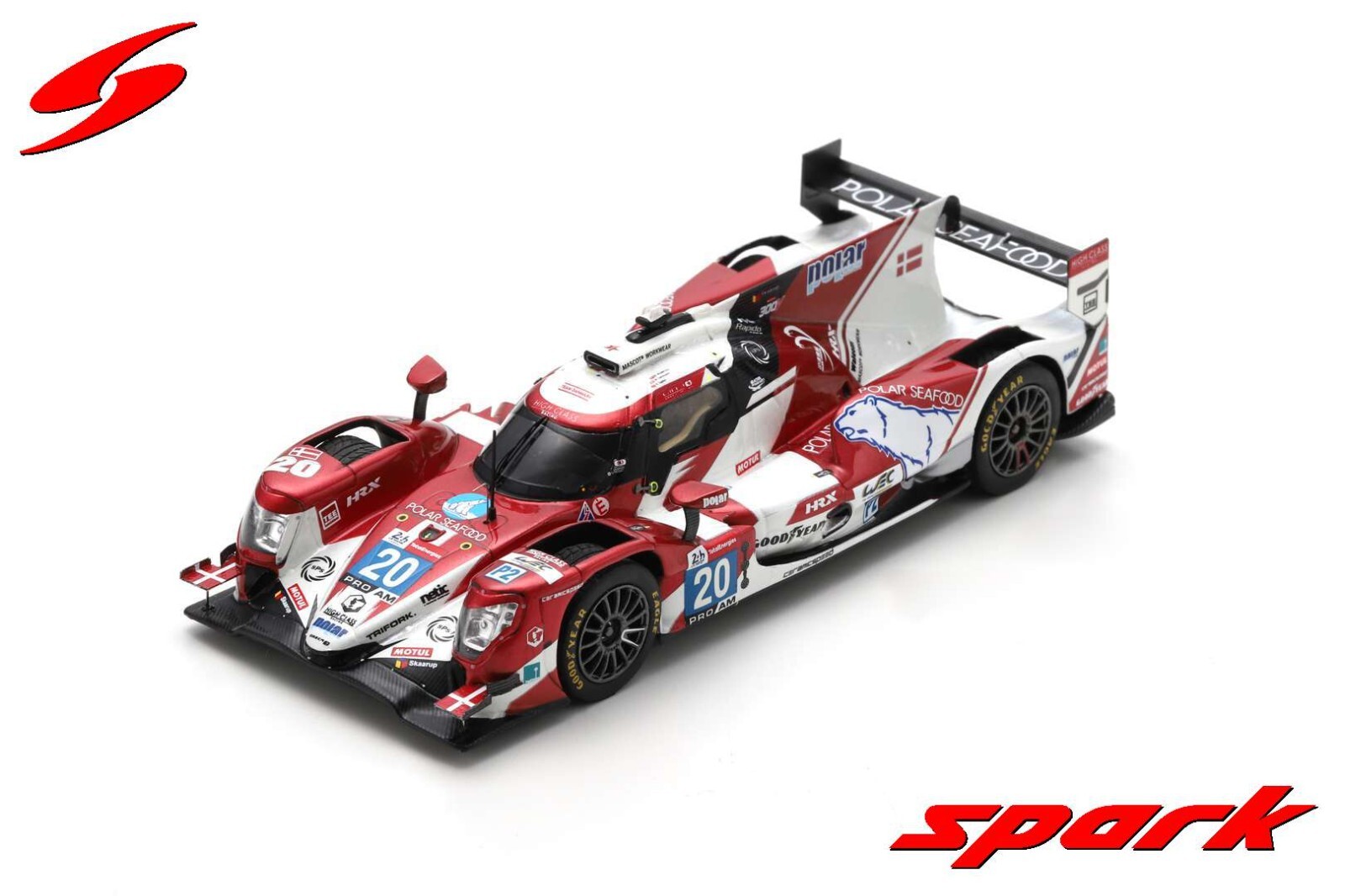Spark S8236 Oreca 07 Gibson N20 High Class Racing 24H Le Mans 2021 prototype 1/43