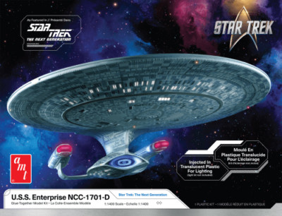 AMT Star Trek: The Next Generation U.S.S. Enterprise NCC-1701-D 1:1400 1429 Kit
