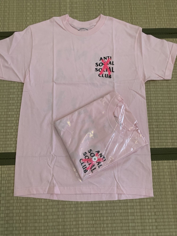 Anti Social Social Pink  Cancelled Tee |Untagged| 100% Authentic