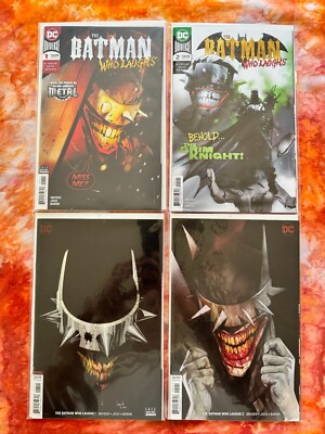 The Batman Who Laughs #1 & #2 1ST PRINTS w/ Greg Capullo Variant Covers DC 2019