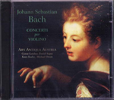 BACH Violin Concerto BWV 1041 1042 1043 ARS ANTIQUA AUSTRIA Gunar Letzbor CD NEU