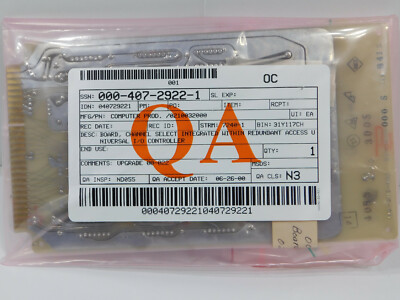Computer Products 021-0032000S / 140-011 Channel Select Board Integrated Within 