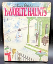 Favorite Haunts by Chas Addams 1976 HCDJ Book Club Edition BCE - VINTAGE VG