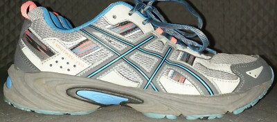 ASICS Gel Venture‎ 5 Running Shoes Gray Blue Orange Women\'s Size 9 ASICS GEL-Venture 5 Gray for sale | eBay main image 2