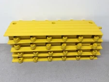 *NEW NO BOX LOT OF 9* ErgoDeck Ramp - Yellow Mat Ramp - Yellow (M4658)