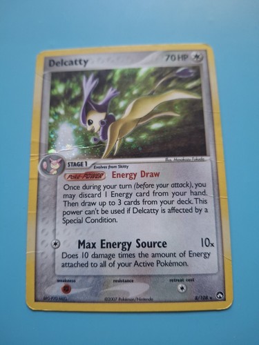 Pokemon - Delcatty Power Keepers Holo Rare 8/108 HP