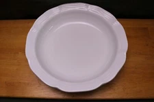 Mikasa French Countryside Rimmed Pasta Bowl (s) 9 7/8 " White Scalloped KT057