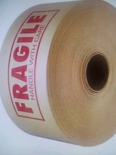 CURBY MINI TAPER™BETTER PACK TAPE DISPENSER PLUS 2 REFILL ROLL'S FRAGILE  TAPE