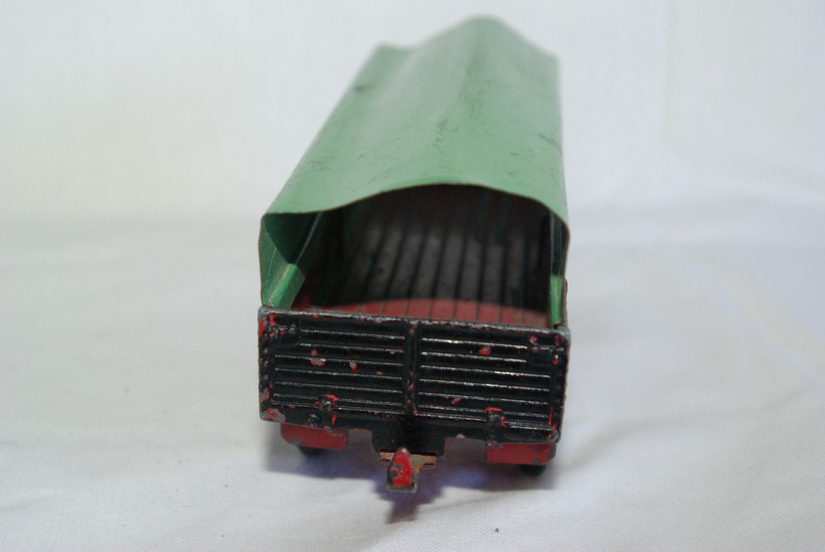 Remorque Dinky Toys 70 – Bâche Jaune Et Verte – Boîte D’origine – France