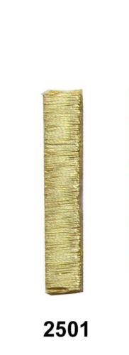 Gold Roman Number Embroidery Iron On Appliqué Patch/PC - Picture 2 of 13