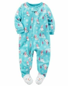 fleece pajamas for baby girl