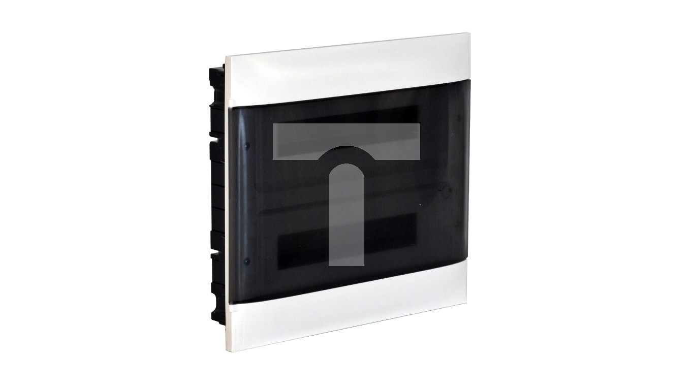 PRACTIBOX S flush-mounted modular switchboard 2x12 transparent doors 1353 /T2UK