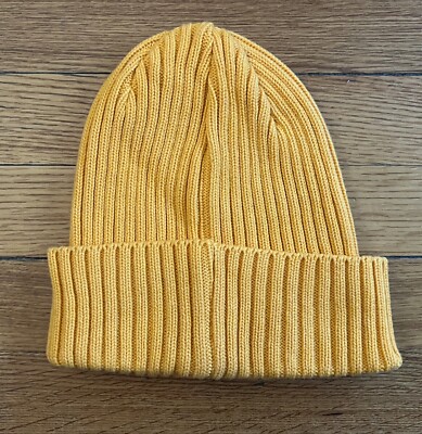 Supreme Overdyed Knit Beanie Winter Hat Tangerine SS20 One 