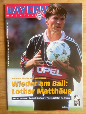 Offizielles Bayern Magazin FCB Bayern München Nr. 8/49 1997   sehr guter Zustand