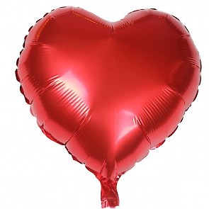 Romantic Heart Shaped Foil Balloons - Valentine's, Wedding, Anniversary Decoration 2 thumbnail image
