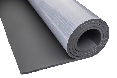 Gummischaum Selbstklebend 9mm 100x100 cm Schalldämmung Wärmedämmung Isolierung
