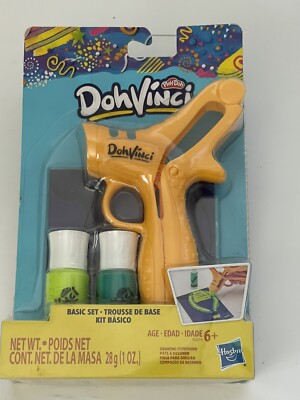 NEW Factory Sealed Play-Doh DohVinci Basic Set 2 bottles of drawing compound