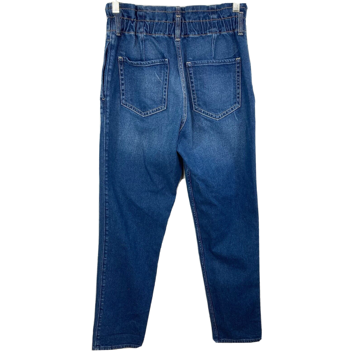 VTG Hollister Jeans Women Juniors Sz Blue Ultra High Rise Paper