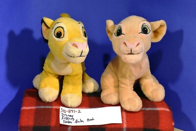 Disney Magnetic Kissing Simba and Nala Plush(310-891-2)