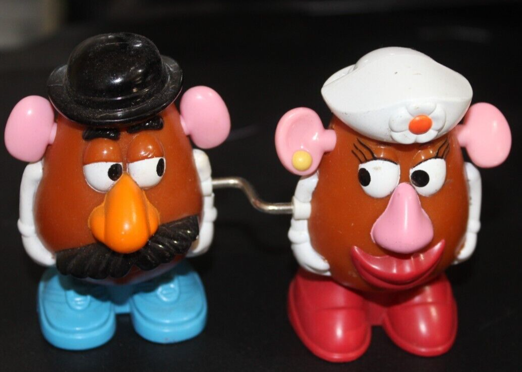 1999 McDonalds Happy Meal Toy Story 2- Mr. & Mrs. Potato Head Toy
