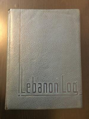 Mt Lebanon High School Yearbook 1945 ''Lebanon Log'' Pittsburgh, Pennsylvania PA