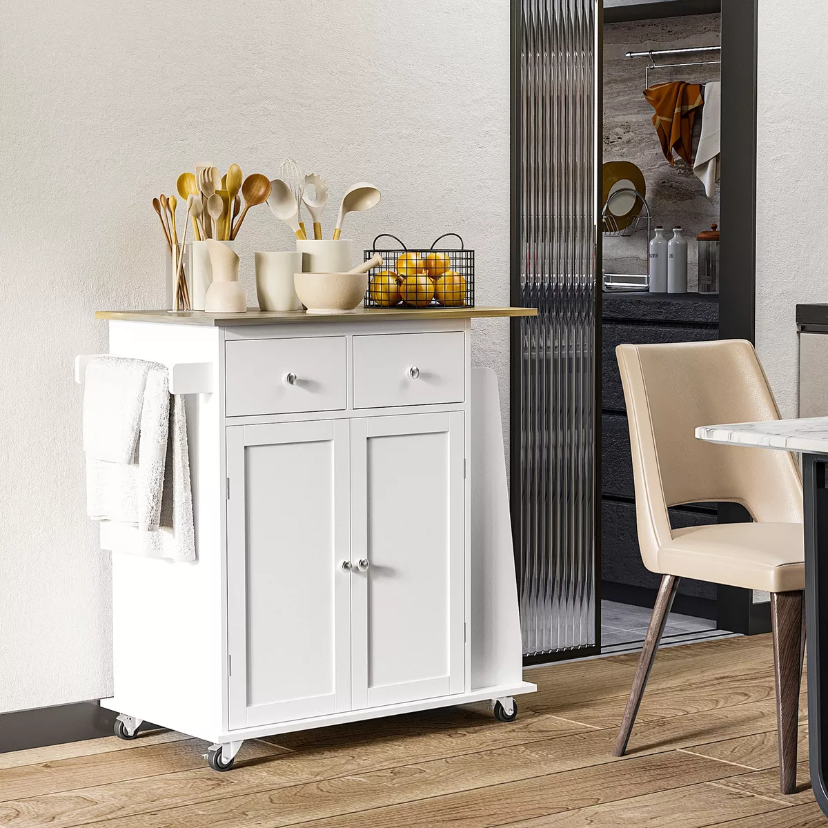 Homcom kitchen sale