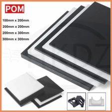 POM Plastic Sheet Engineering Polyformaldehyde Plate Thick 1mm-60mm White Black