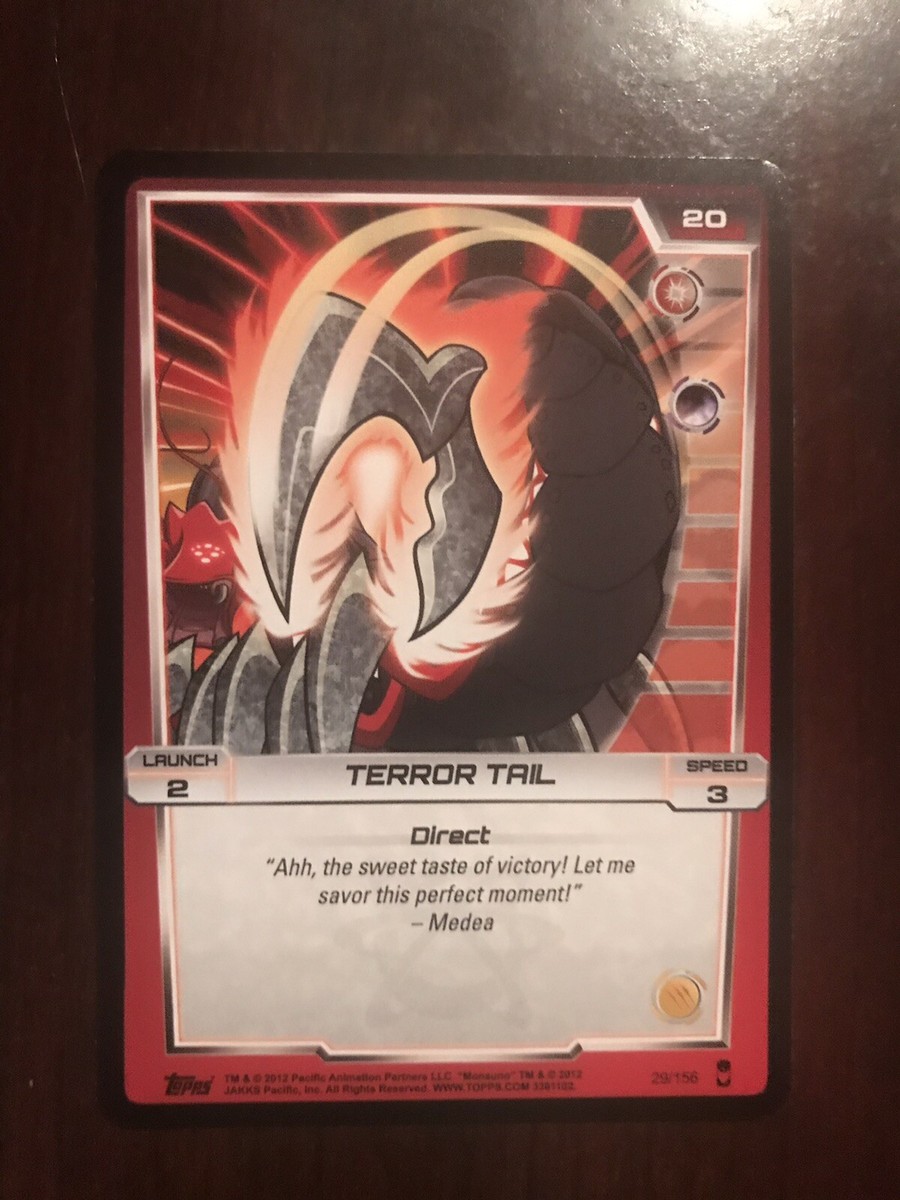 2012 Monsuno Trading Card Game #29 - Terror Tail (Common) | eBay