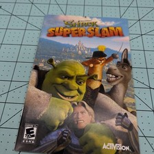 Shrek SuperSlam by Dreamworks Activision PC Manual Only