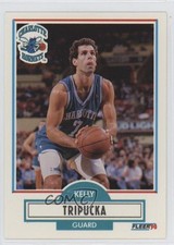 1990-91 Fleer Blank Back Kelly Tripucka #21 5hy