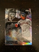 2018 Topps Chrome - Superstar Sensations Francisco Lindor #SS-8 (29)