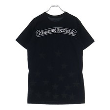 Chrome Hearts Black Star Print T-Shirt Size M Japan Import