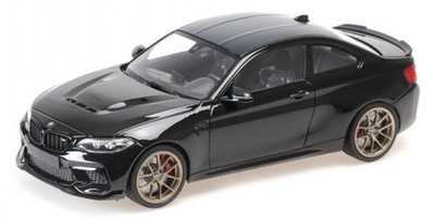 BMW F87 M2 CS Coupe 2020 black diecast modelcar 155021021 Minichamps 1:18