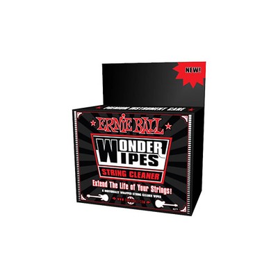 Ernie Ball Wonder Wipe String Cleaner 6pack