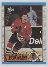 1989-90 Topps Doug Wilson #112 HOF 0m8e
