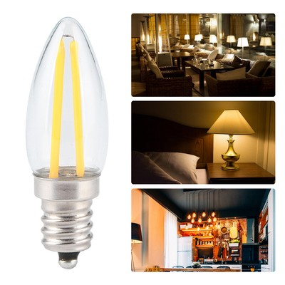 GE 10Pcs E12 1.5 W AC230V Lange Filament Mini LED Licht Lampen Für Home Auto