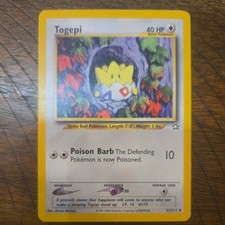 Pokémon TCG Togepi Neo Genesis Unlimited Uncommon Card 51/111 Regular MP on eBay