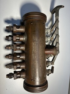 Large Antique Brass Swift Hydrostatic Lubricator Oiler Steam Engine Parts